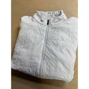 KJUS Men Rowan Insulated Jacket Light Grey Full Zip Quilted Activewear Size 54XL